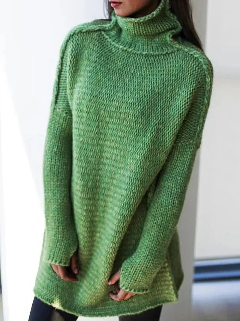 Indira – großer rollkragenpullover