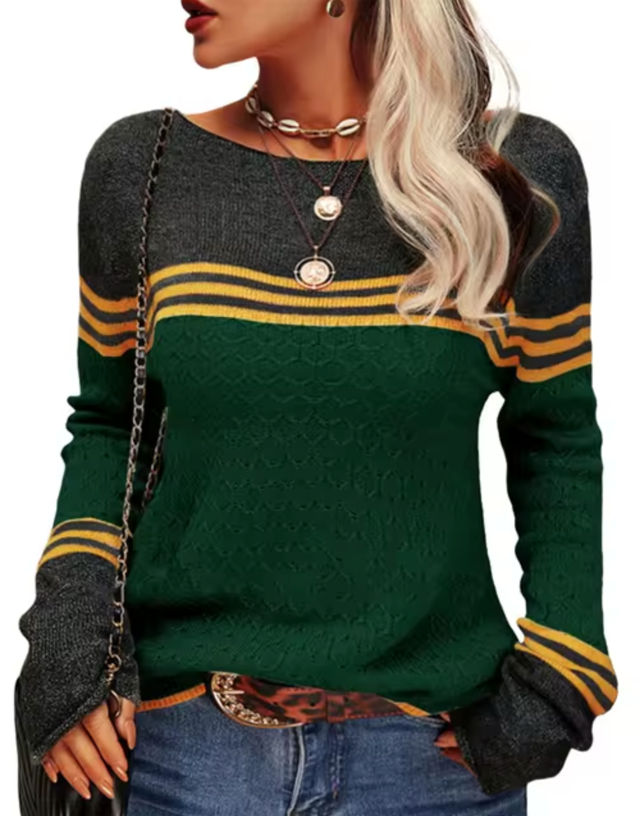 Rosie - schmal geschnittener strickpullover