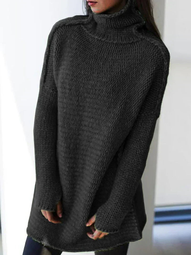 Indira – großer rollkragenpullover