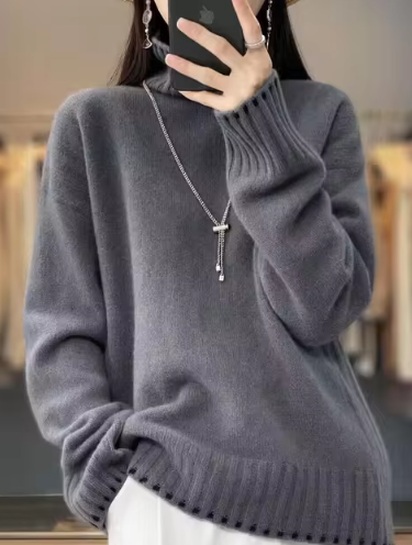 Nadine – rollkragenpullover trui Mode los