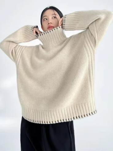 Nadine – rollkragenpullover trui Mode los