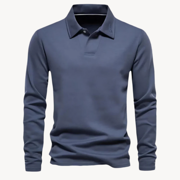 Noah - raffiniertes komfort-poloshirt für herren