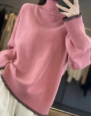 Nadine – rollkragenpullover trui Mode los
