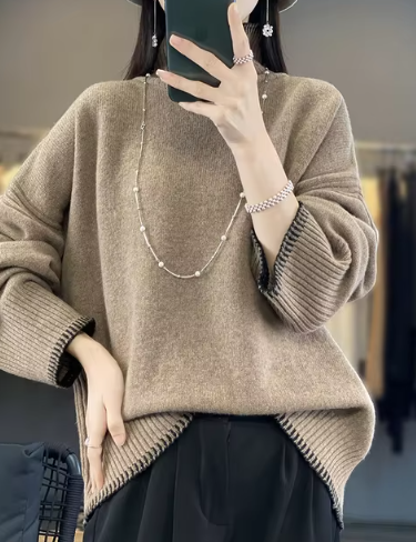 Nadine – rollkragenpullover trui Mode los