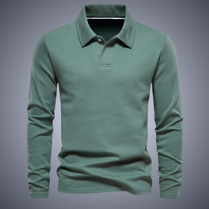 Noah - raffiniertes komfort-poloshirt für herren