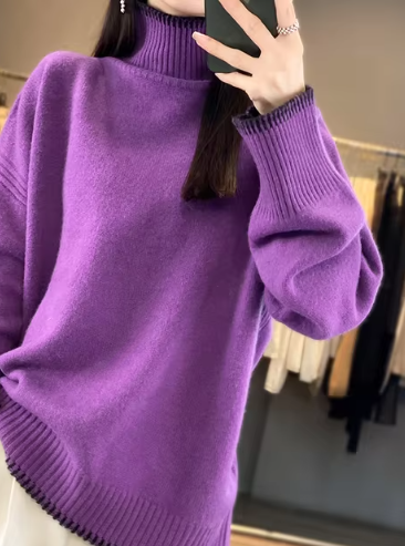 Nadine – rollkragenpullover trui Mode los