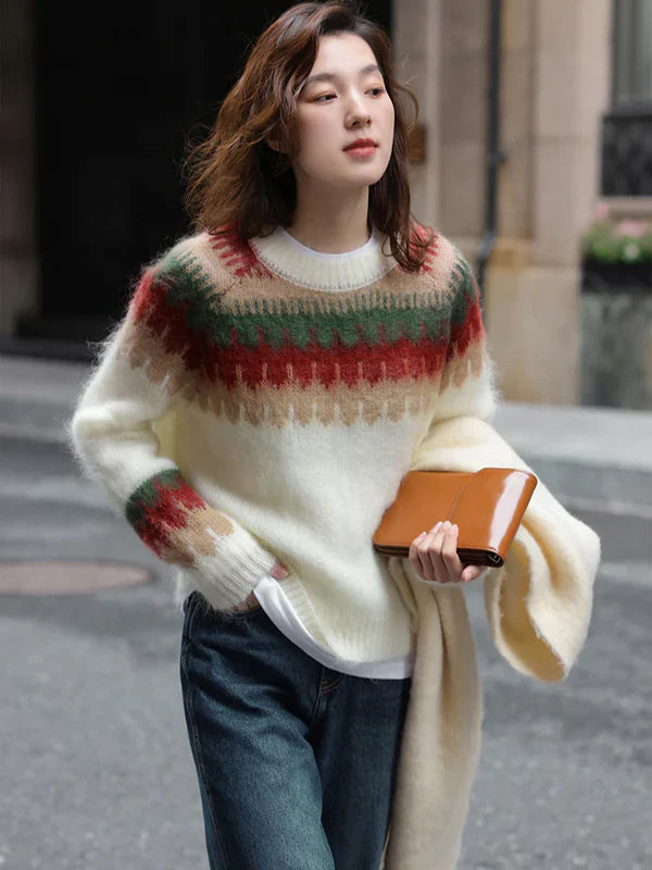 Billy - weihnachtsroter pullover
