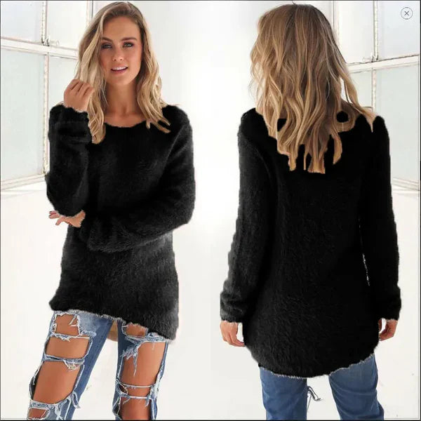 Faye – warmer pullover für damen