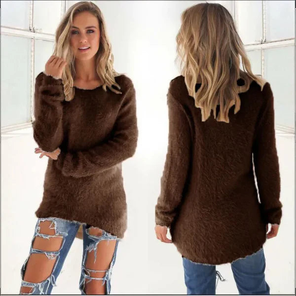 Faye – warmer pullover für damen