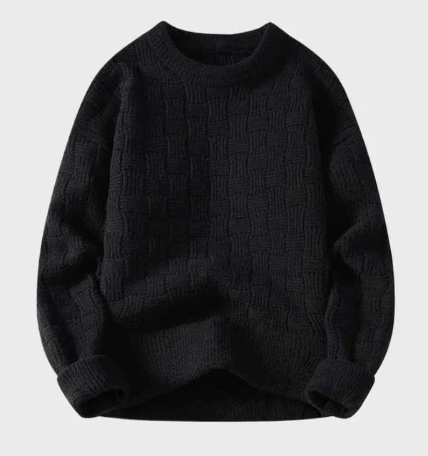 Faelan – klassischer gestrickter herrenpullover