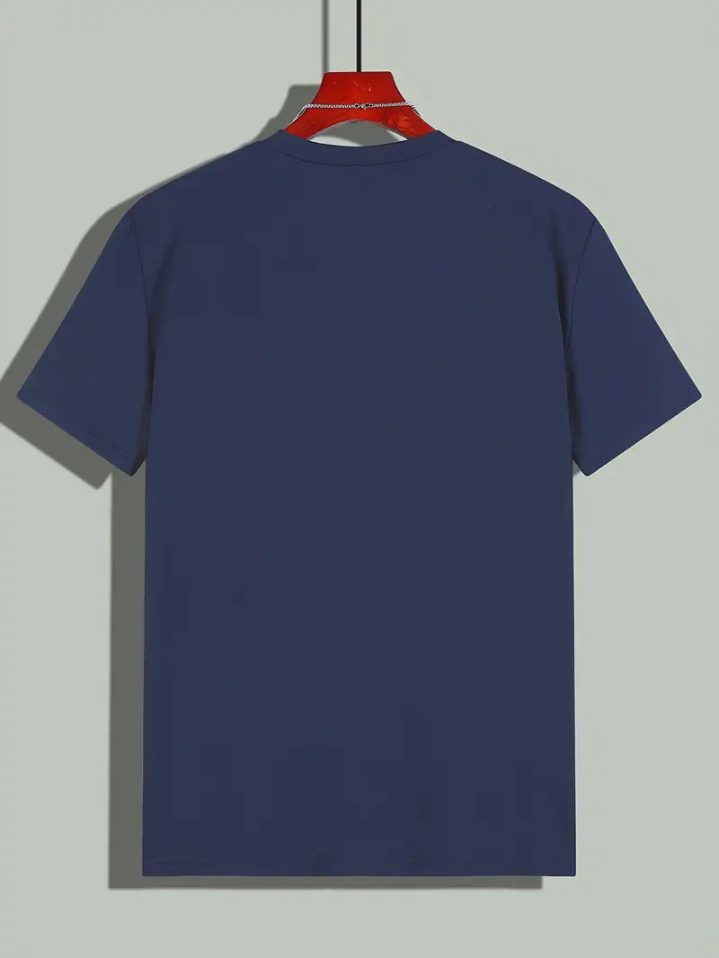 Aristos – klassisches herren-t-shirt mit rundhalsausschnitt