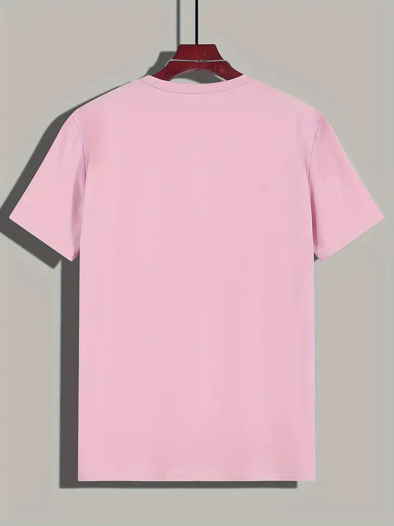 Aristos – klassisches herren-t-shirt mit rundhalsausschnitt