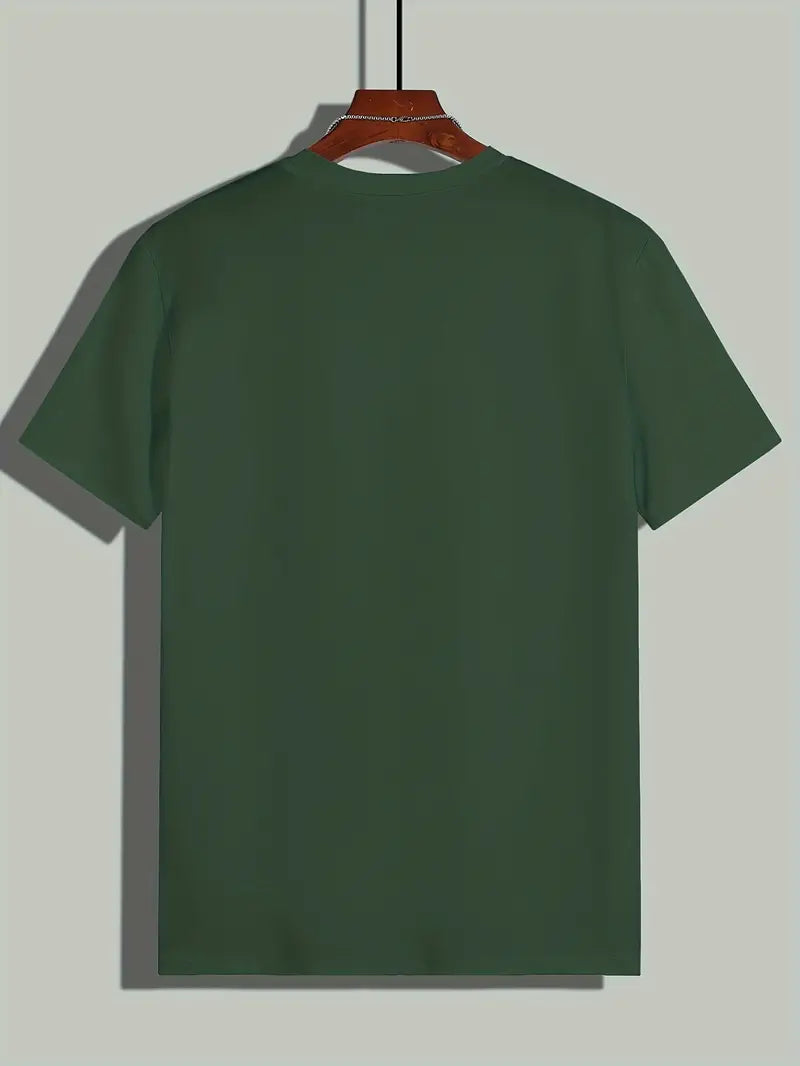 Aristos – klassisches herren-t-shirt mit rundhalsausschnitt