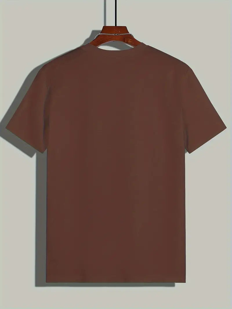 Aristos – klassisches herren-t-shirt mit rundhalsausschnitt