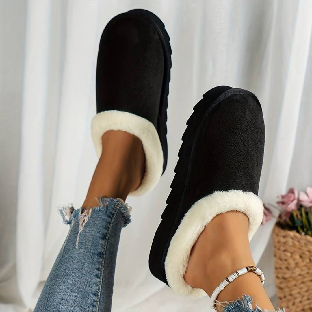 Nancy - luxus-wollpantoffeln für damen