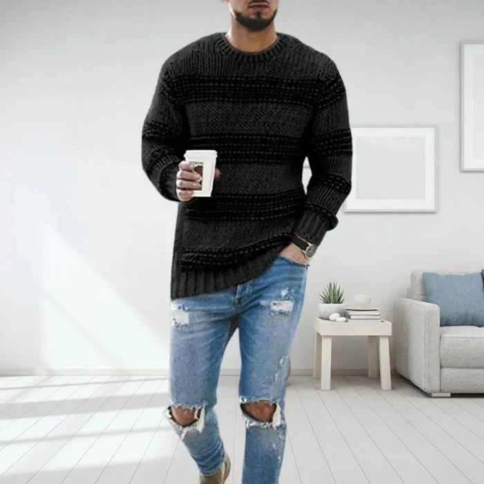 Raimundo - herren pullover weich gestrickt