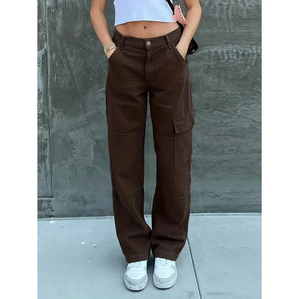 Sierra - entspannte cargohose für damen