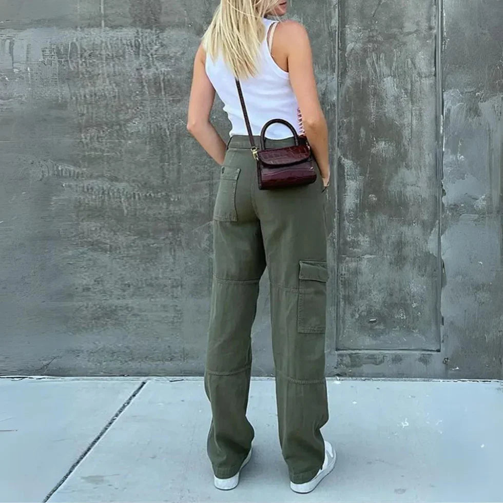 Sierra - entspannte cargohose für damen