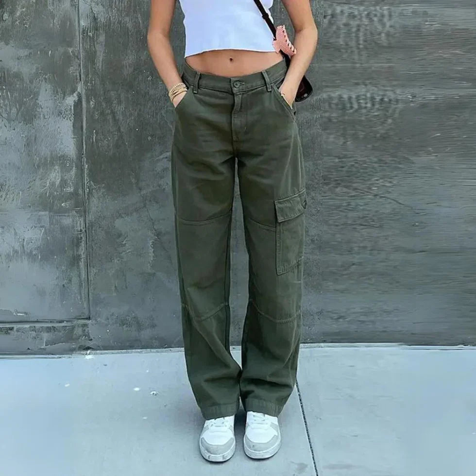 Sierra - entspannte cargohose für damen