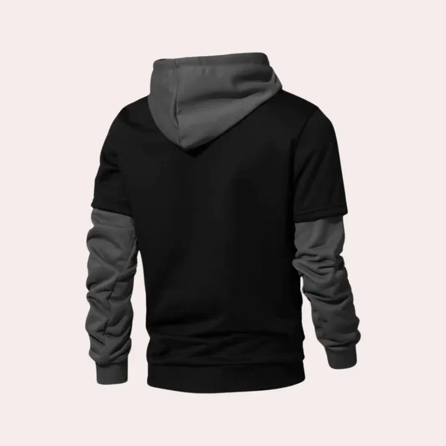 Krzysztof - modischer kapuzenpullover für männer