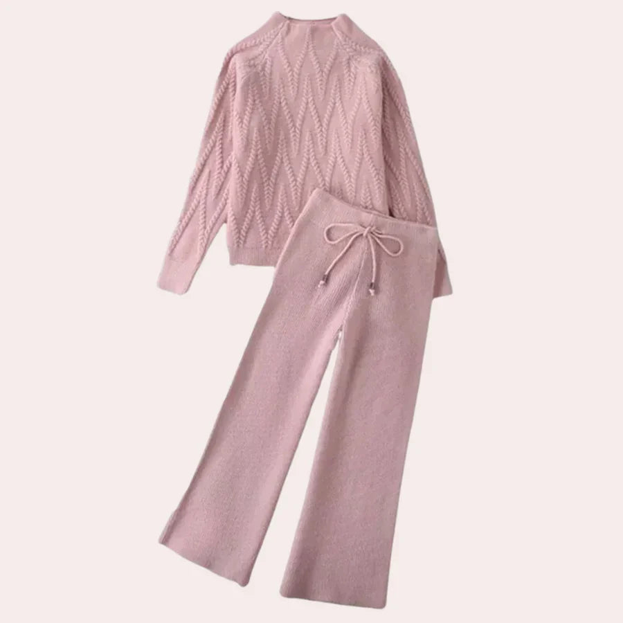 Graciela - elegantes 2-teiliges strickset für damen
