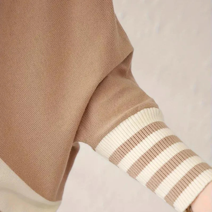 Oleda – luxuriöser strickpullover für elegante und stilvolle tage