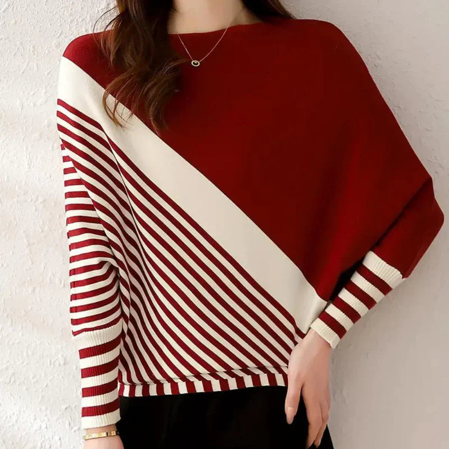 Oleda – luxuriöser strickpullover für elegante und stilvolle tage