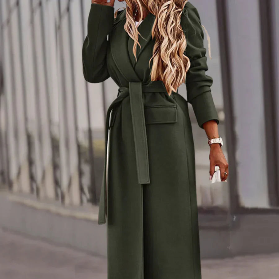 Valeraine – elegante damenjacke mit modischem gürtel