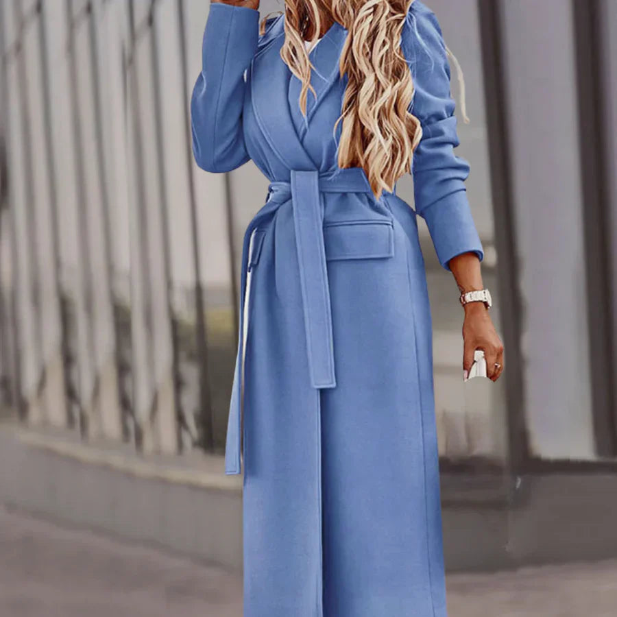 Valeraine – elegante damenjacke mit modischem gürtel