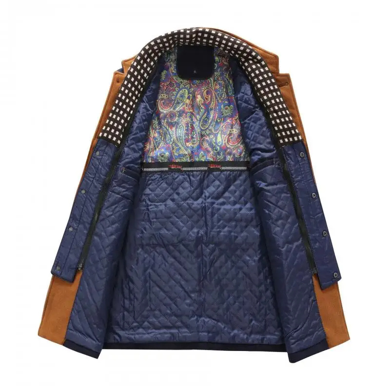 Herren-winterjacke - warm und stylisch mit stehkragen
