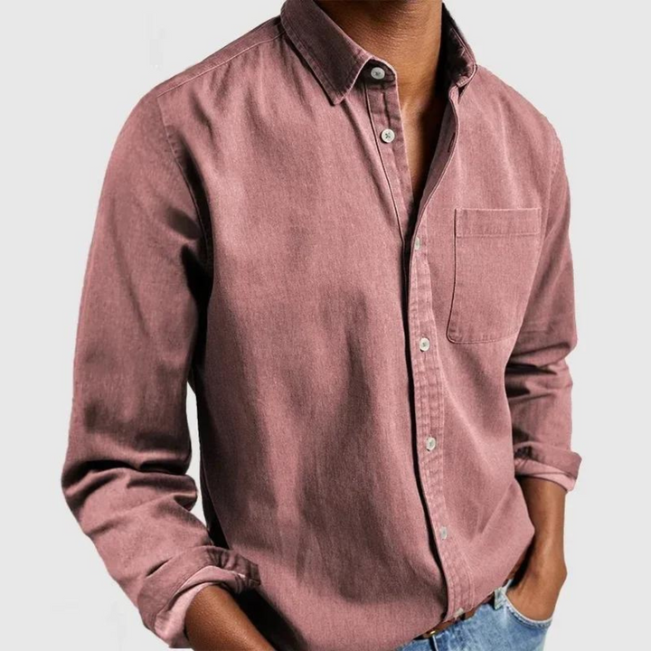 Maxime - lässiges herrenhemd im entspannten und dennoch eleganten design