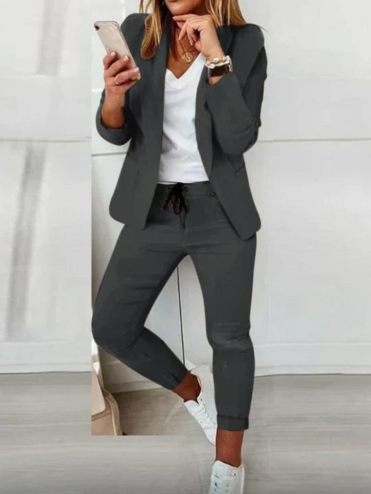 Ludovica – schicker zeitloser damenblazer und hosenanzug