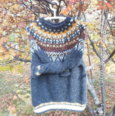 Vintage Wollpullover für Damen