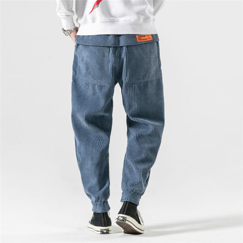 Hinten Corduroy Pants Blau für Herren