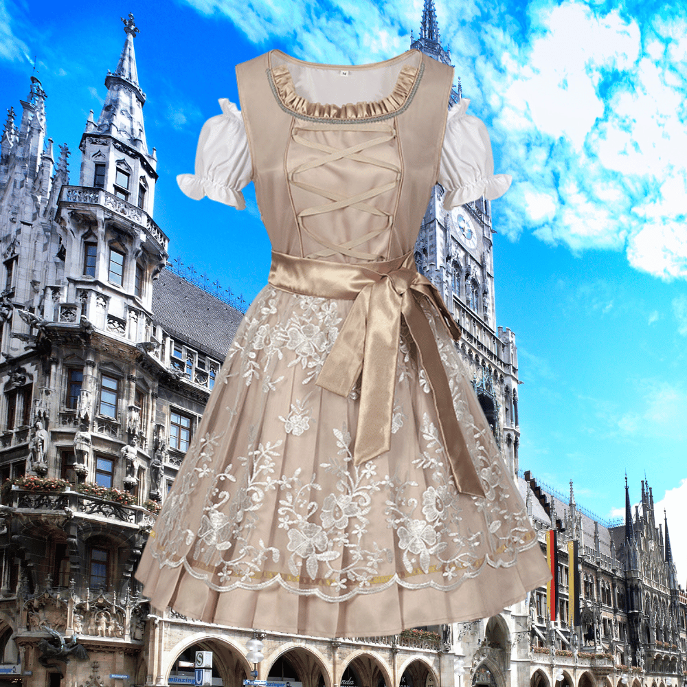 Dirndl Line - Einzigartige Tracht für Damen mit Schürze und Bluse