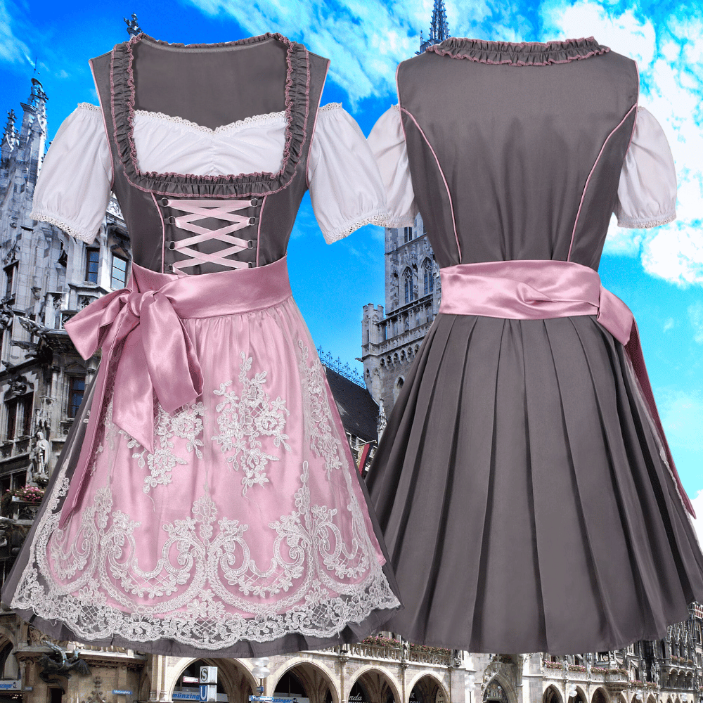 Dirndl Sina - Einzigartige Tracht für Damen mit Schürze und Bluse