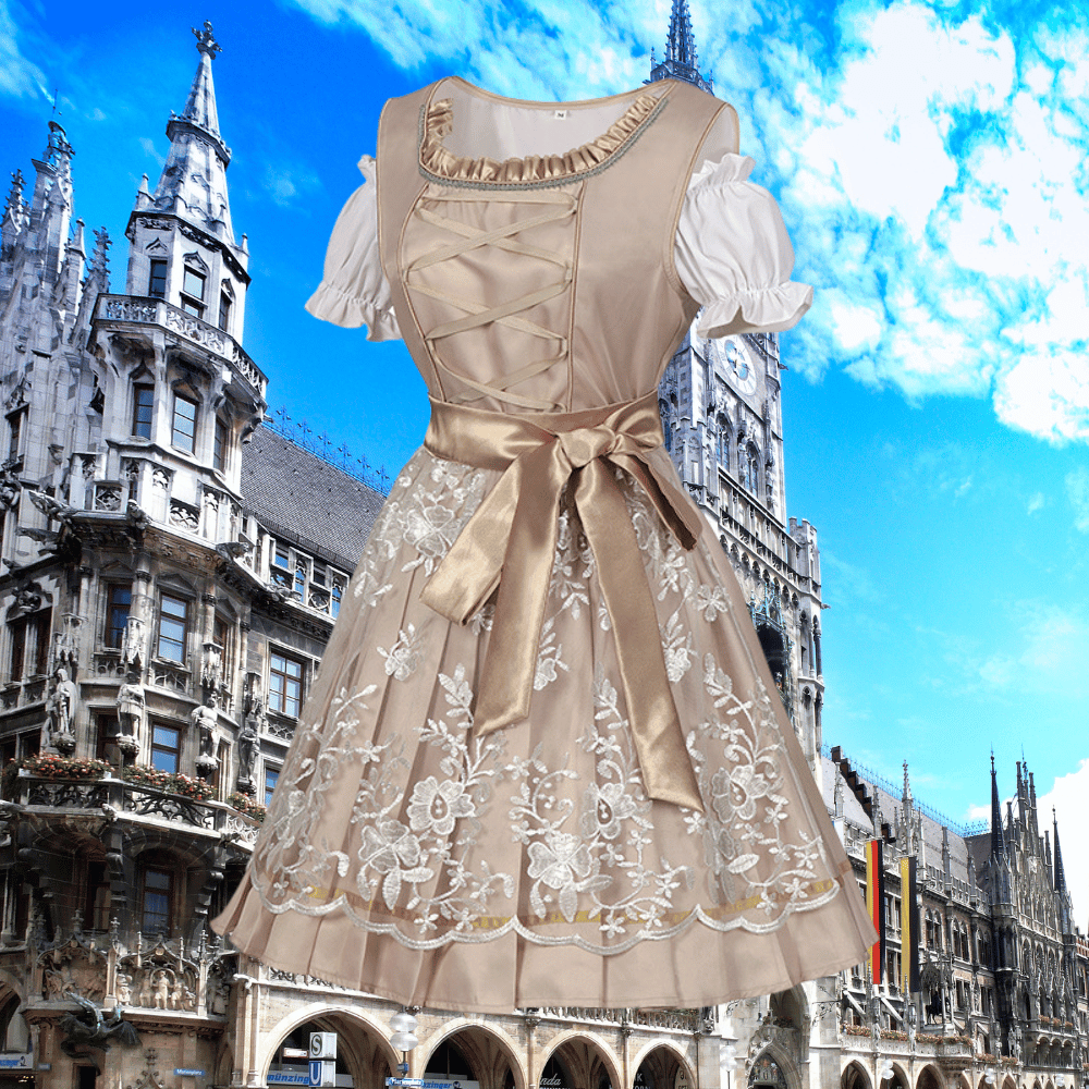 Dirndl Line - Einzigartige Tracht für Damen mit Schürze und Bluse