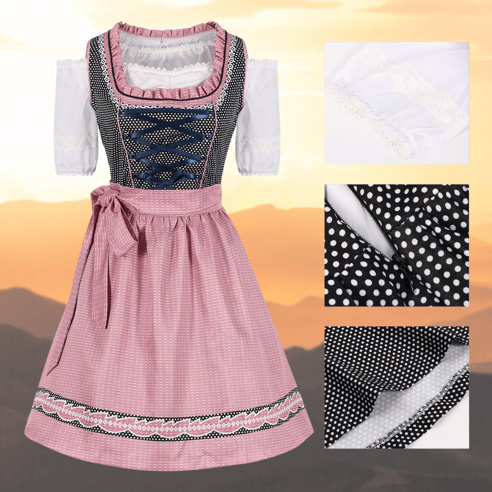 Dirndl Hanna - Einzigartige Tracht für Damen mit Schürze und Bluse