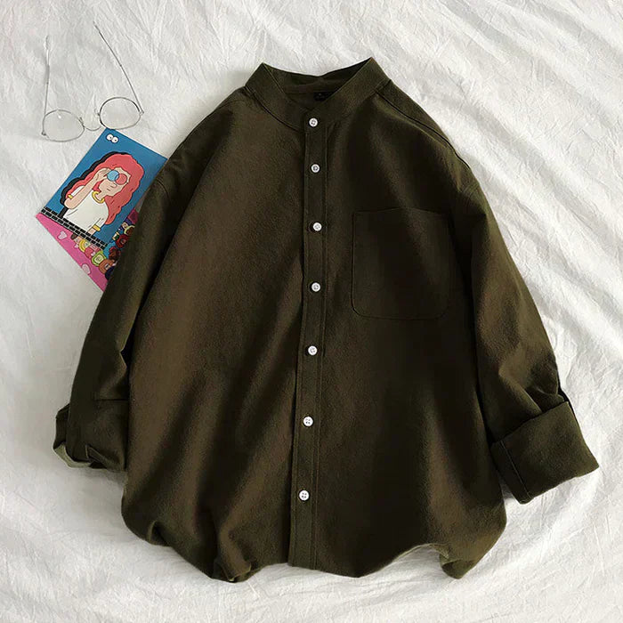 Barnaby – frühlingsbluse mit brusttasche