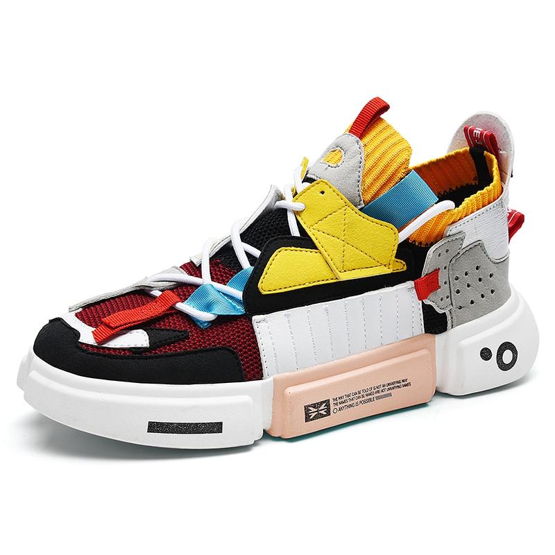 Lebendiger herren-sneaker