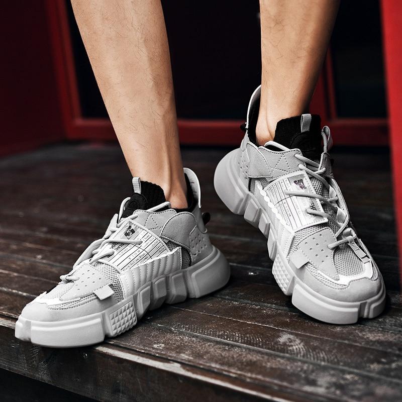 Lebendiger herren-sneaker