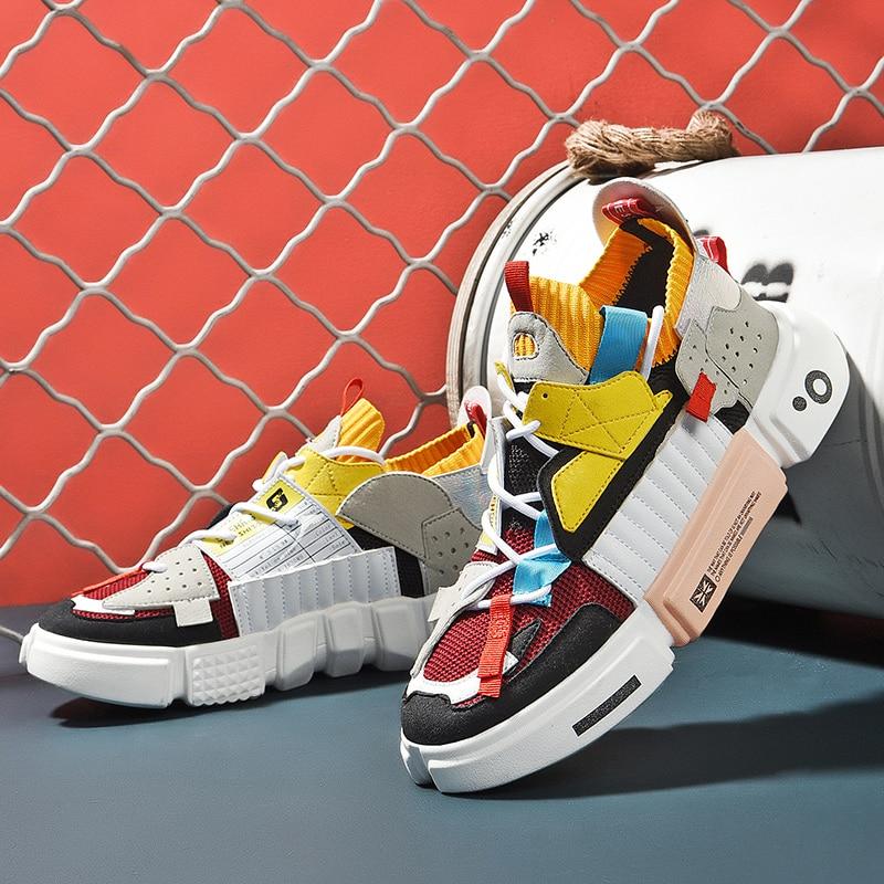 Lebendiger herren-sneaker