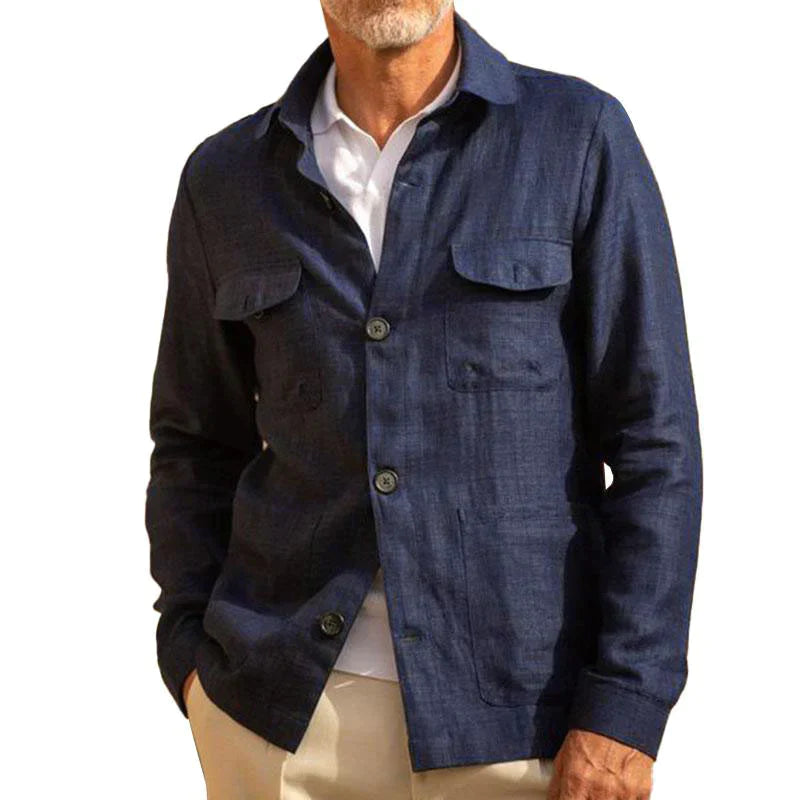 Dunkelblau Sommerjacke und Frühlingsjacke für Herren