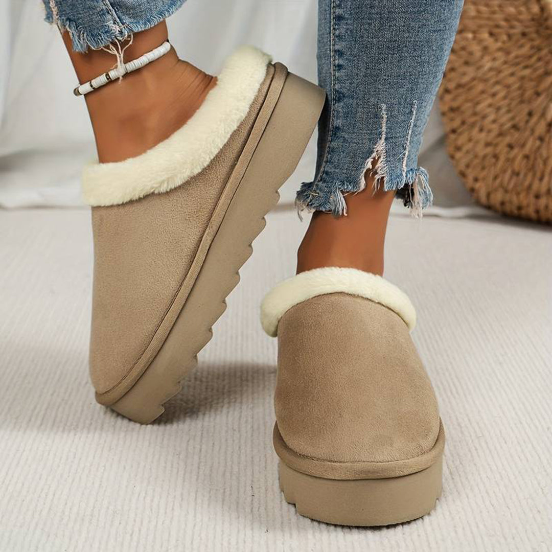 Nancy - luxus-wollpantoffeln für damen