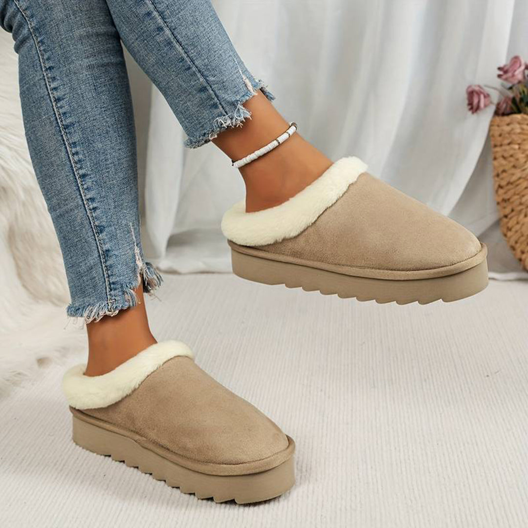Nancy - luxus-wollpantoffeln für damen
