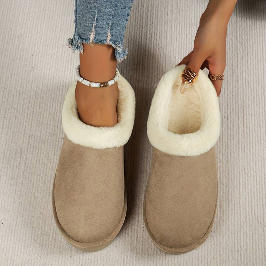 Nancy - luxus-wollpantoffeln für damen