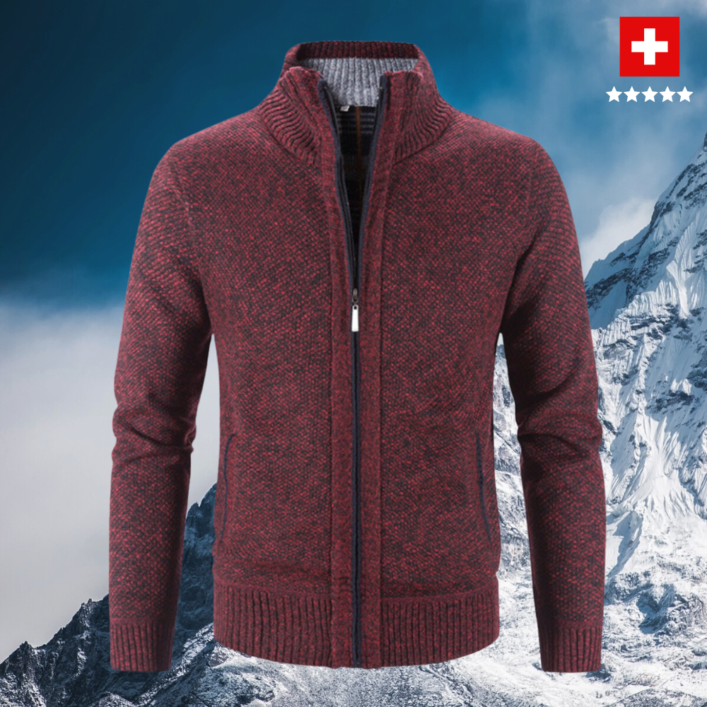 PAOLO - stylischer und eleganter winter-cardigan