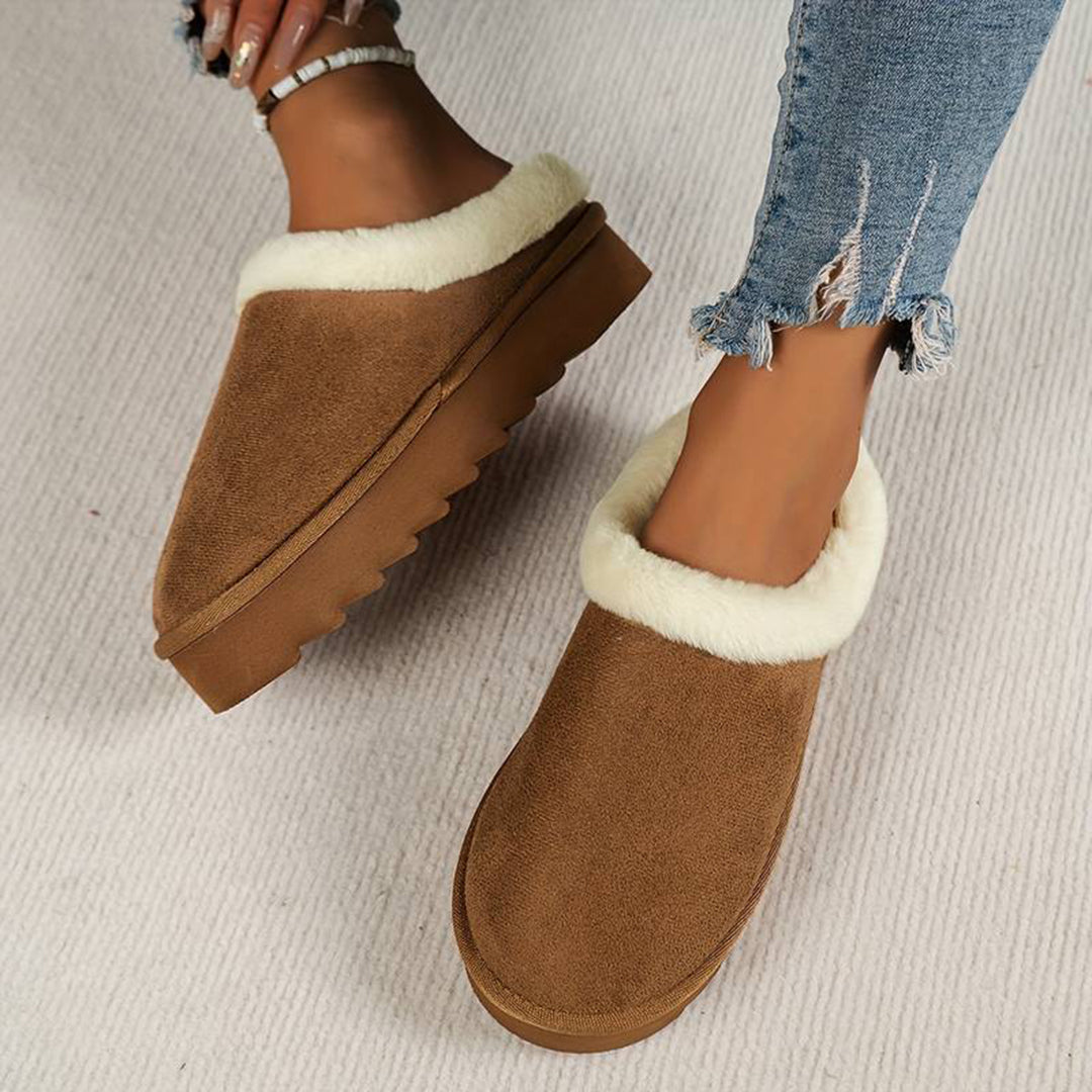 Nancy - luxus-wollpantoffeln für damen
