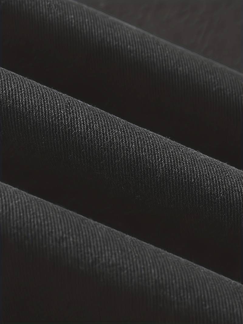 Schwarz Zerrissene Jeans für Herren