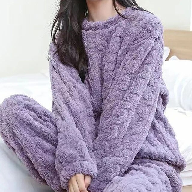 Kuscheliges pyjama-set in zwei teilen